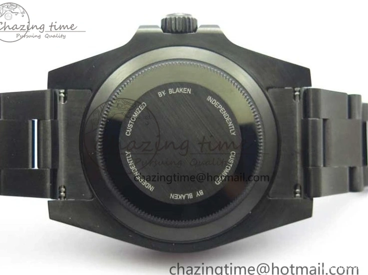 AAA Replica Watches Blaken Edition V6F WrinkleFree 1:1 Best Date W Submariner A 904L 2879 PVD 0121